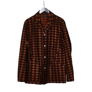 NEW COGNOMEN men 4-button down jacket in orange